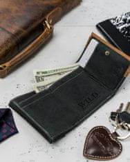 Always Wild Originálna pánska kožená RFID peňaženka
