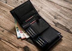 Peterson Pánska peňaženka Pasral čierno-červená Universal