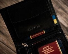 Peterson Pánska peňaženka En tmavo hnedá Universal
