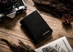 Pierre Cardin Veľká pánska peňaženka z prírodnej kože bez zapínania