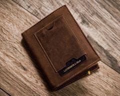 Peterson Pánska peňaženka Holah tmavo hnedá Universal