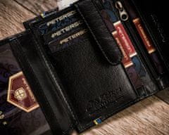 Peterson Pánska peňaženka Zih čierna Universal