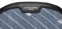 David Jones Dámska messenger taška z ekologickej kože imitujúcej džínsy