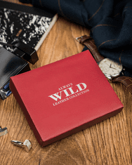 Always Wild Kožená pánska peňaženka na karty
