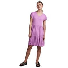 Pieces Dámske šaty PCNEORA Regular Fit 17125647 Violet (Veľkosť XS)