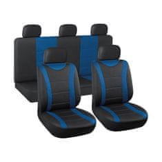 Automax Autopoťahy súprava 3 ks Black / blue