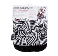 CuddleCo Comfi-Cush, Vložka do kočíka, 80x33cm, Zebra