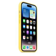 Apple iPhone 14 Pro Max Silicone Case with MagSafe MQUL3ZM/A - Canary Yellow