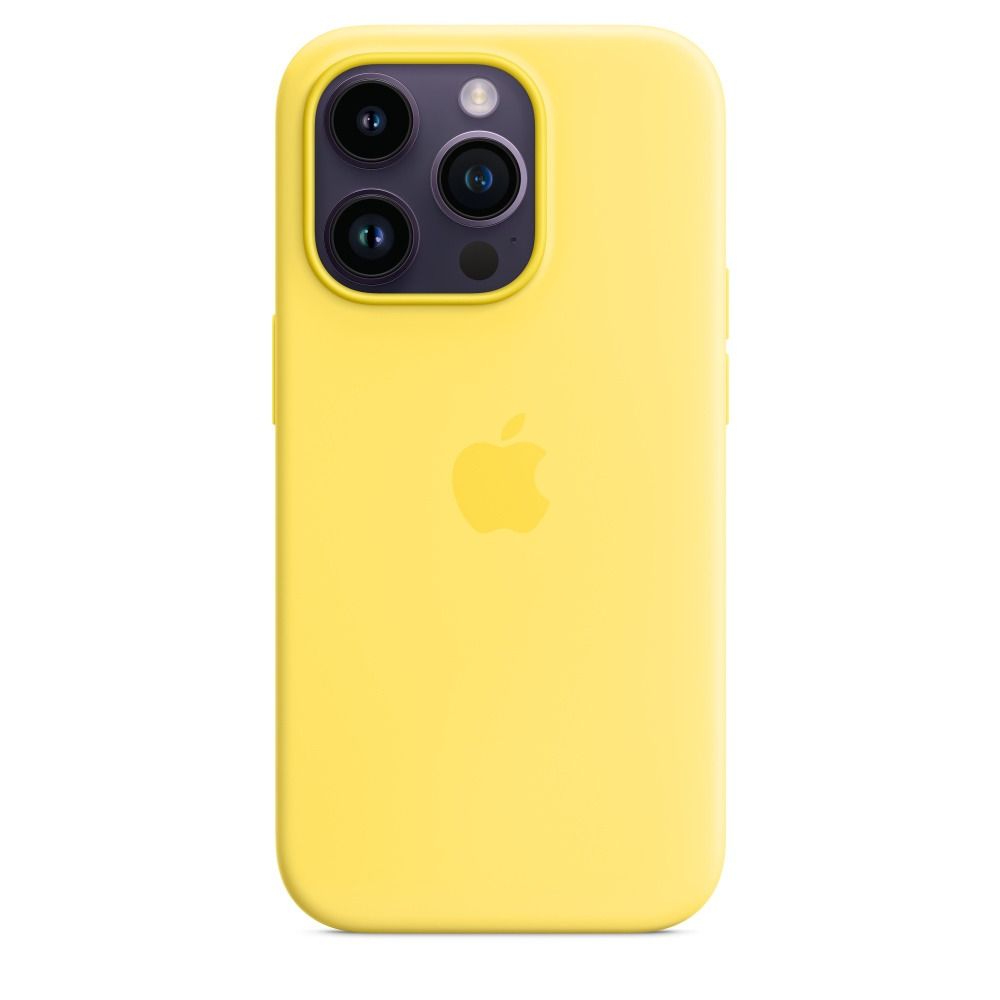 Apple iPhone 14 Pro Max Silicone Case with MagSafe MQUL3ZM/A - Canary Yellow