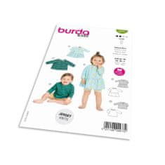 Burda Strih Burda 9277 - Detské šaty, tričko
