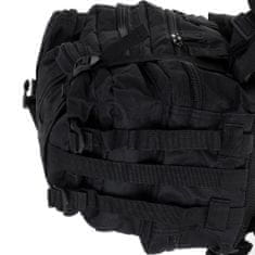 Aga Taktický vojenský turistický batoh 25L čierny