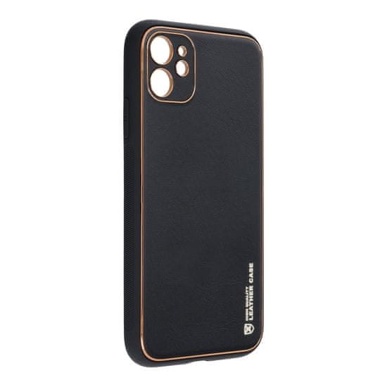 FORCELL Leather case iPhone 11 Černé