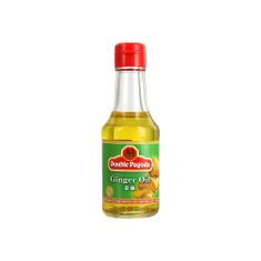 Double Pagoda Zázvorový olej [Rastlinný olej s príchuťou zázvoru 37%] "Ginger Oil" 150ml Double Pagoda