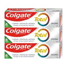 Colgate Zubná pasta Total Original 3 x 75 ml