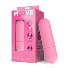 INTOYOU Moove Vibrating Bullet (Pink), mini vibrátor na batérie