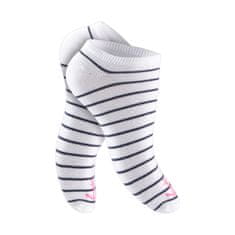 Footstar Dámske 4 páry členkových bavlnených ponožiek Ružové vzory Farba: Ružová, Veľkosť: 35-38