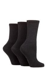 TORE 3 páry dámske recyklované šport ponožky jednofarebné Farba: Biela
