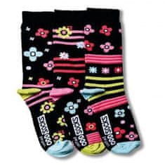 United Odd Socks Detské veselé ponožky UnitedODDsocks ZINGY, 3 kusy