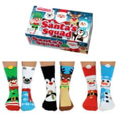 United Odd Socks Detské United ODDsocks veselé vianočné ponožky SANTA, veľ. 31-38
