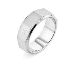 Calvin Klein Oceľový prsteň pre mužov Latch 35000316 (Obvod 64 mm)