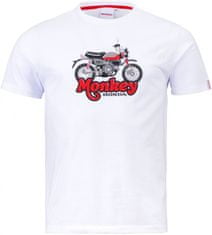 Honda tričko MONKEY 23 černo-bielo-červeno-šedé S