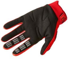 FOX Motokrosové rukavice Dirtpaw Glove - Fluorescent Red vel. M