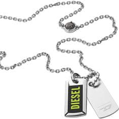 Diesel Pánsky náhrdelník s príveskami DX1245040