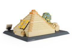 Wange Wange Architect stavebnica Chufuova pyramida a Sfinga kompatibilná 622 dielov