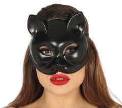 Guirca Maska Čierna mačka