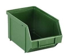 MAGG Plastový box 148 x 247 x 128 mm, stohovateľný - zelený