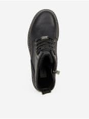 Tom Tailor Čierne dámske členkové topánky Tom Tailor 37