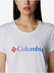 COLUMBIA Tričká s krátkym rukávom pre ženy Columbia - biela S