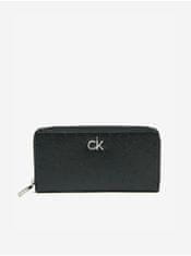 Calvin Klein Čierna dámska peňaženka Calvin Klein Re-Lock Slim UNI