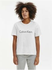 Calvin Klein Calvin Klein biele dámske tričko S/S Crew Neck L