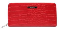 4U Dámska koženková peňaženka z ekokože Saarijarvi červená univerzálny