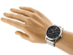 Tommy Hilfiger Pánske analógové hodinky Lueta strieborná Universal