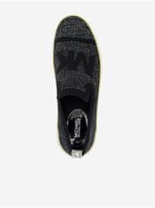 Michael Kors Dámske slip on topánky v čierno-striebornej farbe Michael Kors 36