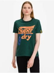 Superdry Tričká s krátkym rukávom pre ženy Superdry - zelená XS