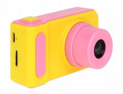 Iso Trade ISO 8940 Detský digitálny fotoaparát 2GB ružovo žltá