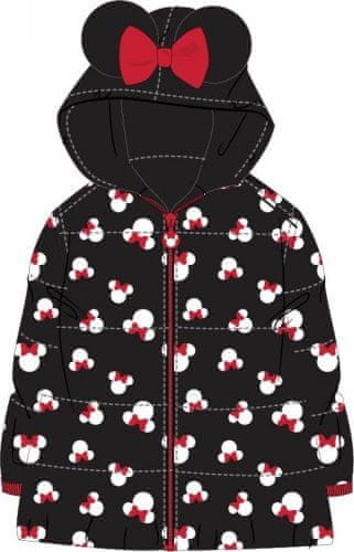 Javoli  Zimná bunda s kapucňou Disney Minnie vel. 98 čierna