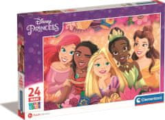 Clementoni Puzzle Disney princeznej MAXI 24 dielikov