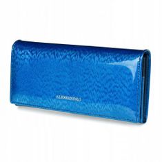 Alessandro Paoli Alessandro Paoli G56 Dámska kožená peňaženka modrá