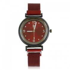 JG Kurren JG Z3088 Dámske magnetické hodinky červené