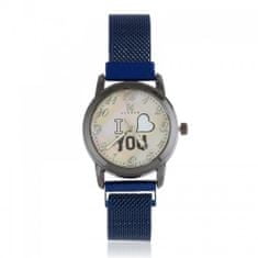 JG Kurren JG Z3089 Dámske magnetické hodinky modré