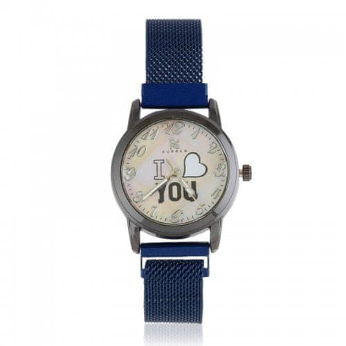 JG Kurren JG Z3089 Dámske magnetické hodinky modré