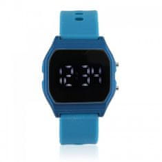 JG Kurren JG Z1847 Silikónové LED hodinky Unisex tmavo modré