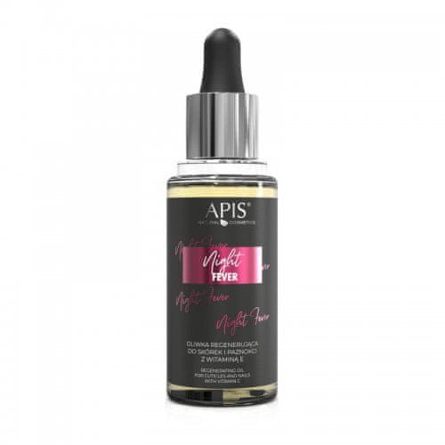 APIS  Night Fever - Regeneračný olej na kutikulu a nechty s vitamínom E 30ml