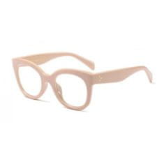 eCa  OK130 Nedioptrické fashion okuliare ružové