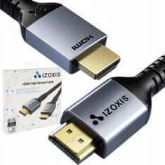Izoksis Izoxis 18929 Kábel HDMI 2.1 High Speed, 8K 60Hz, 2m čierny