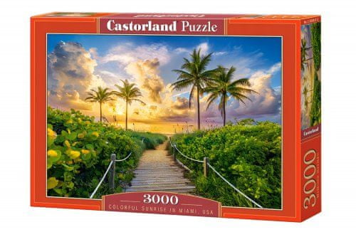 Castorland  Puzzle Sunrise in Miami 3000 dielikov